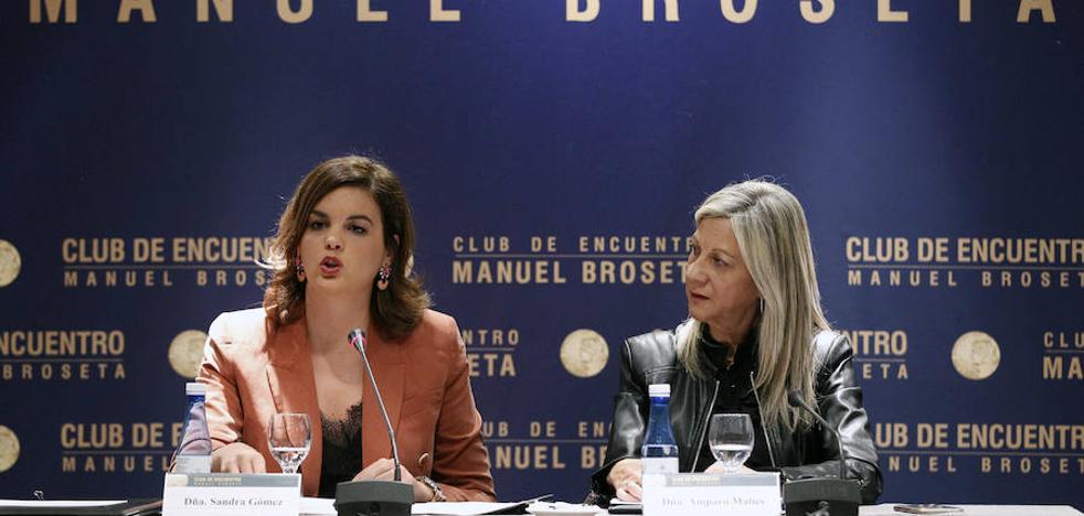 Sandra Gómez reivindica para Valencia la capitalidad del Mediterráneo
