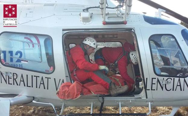 Dos heridos graves en el accidente de un ultraligero en La Pobla de Benifassà