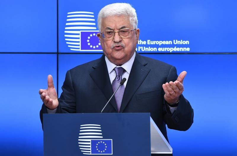 Abbas insta a los países de la UE a reconocer el Estado de Palestina