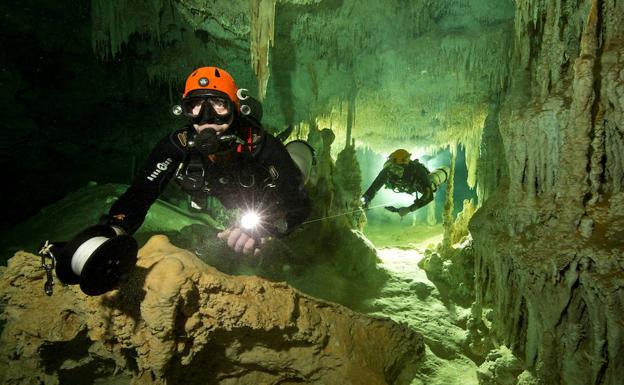 El túnel bajo el agua al más allá de los mayas