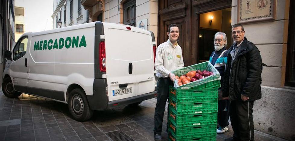 Mercadona comienza a colaborar en Valencia con el comedor del Casal de la Pau