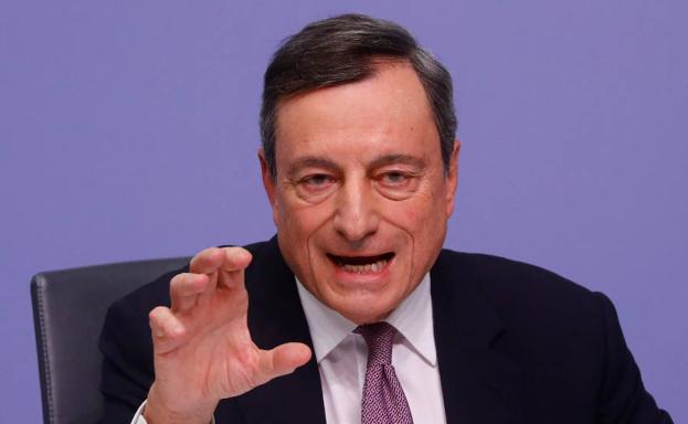 Draghi debilita al Ibex-35 pese a acelerar a la banca