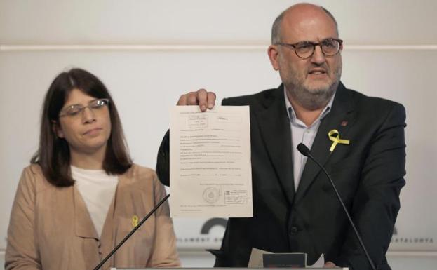 Junts per Catalunya acusa al Gobierno de perpetrar un «golpe de Estado»