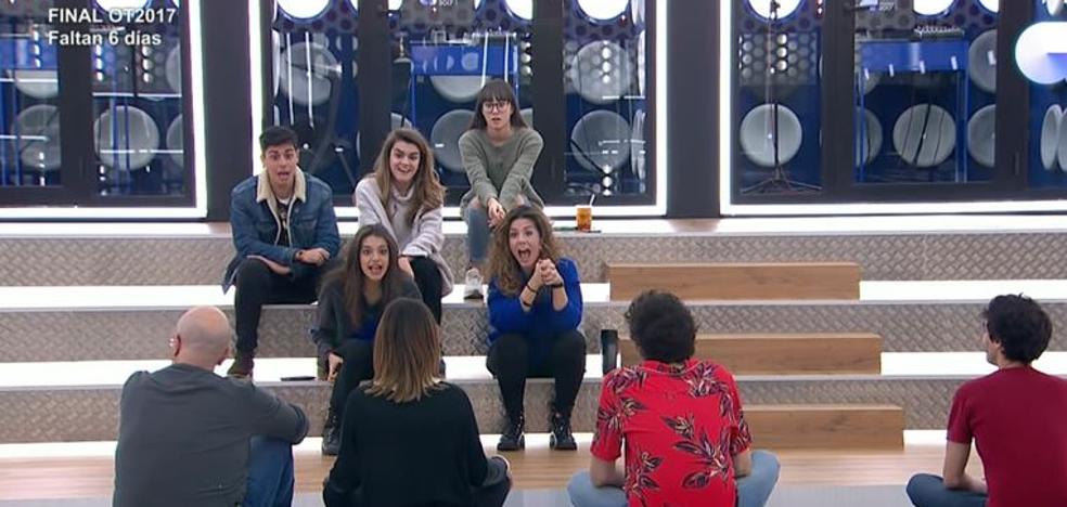 Reparto de temas y canciones de la Gala final de OT (5 de febrero)