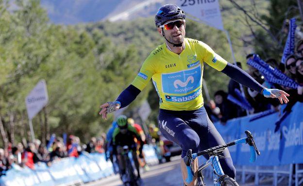 Alejandro Valverde, virtual ganador de la Volta a la Comunitat