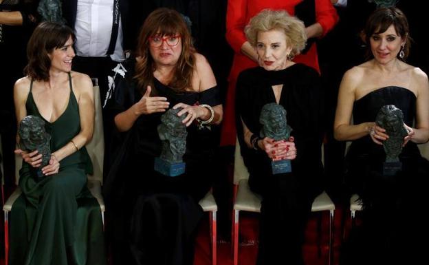 Y la mujer reinó en los Goya