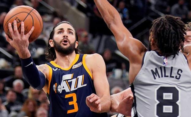 Rubio muestra su magia ante los Spurs de Pau