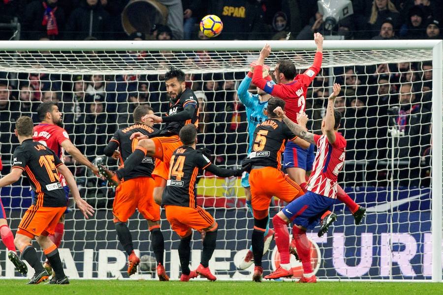 Fotos del Atlético de Madrid-Valencia CF