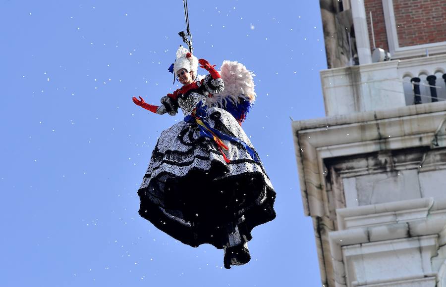 Fotos de la inauguración del carnaval de Venecia 2018
