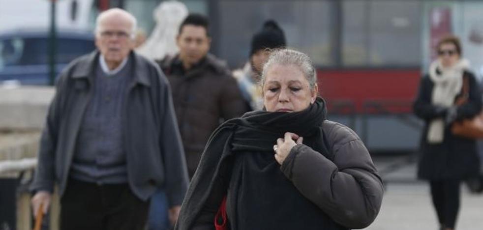 Los termómetros caerán hoy otros seis grados en el litoral de la Comunitat Valenciana
