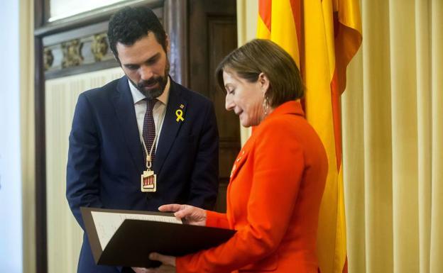 Forcadell dijo al juez que no es delito «ejercer el derecho de autodeterminación»