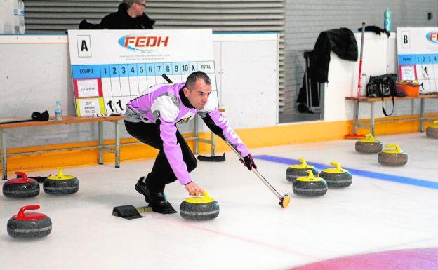 Un valenciano único en curling