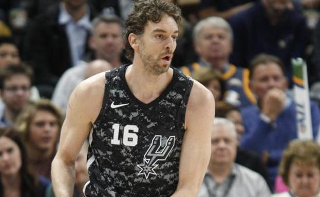 El 'doble-doble' de Pau Gasol no evita la derrota de los Spurs