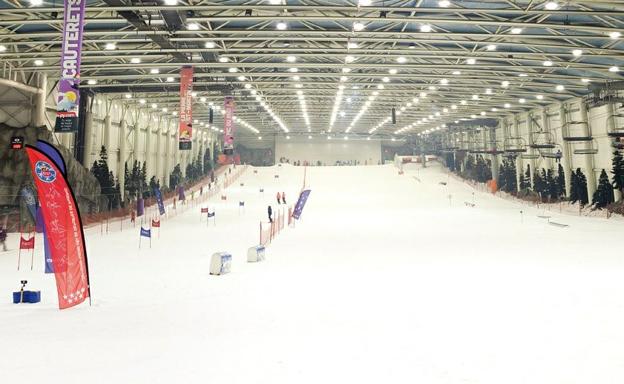 Madrid SnowZone, pista para románticos