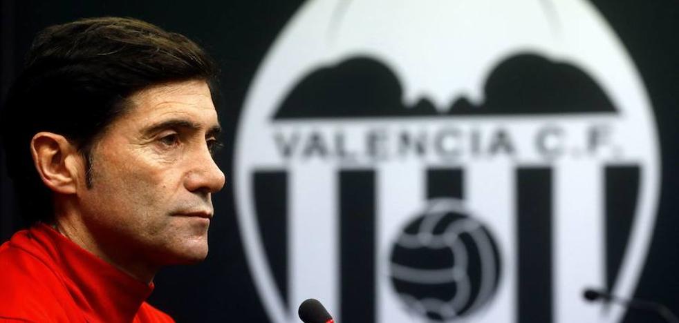 Marcelino: «Es evidente que nos preocupa encajar tantos goles»