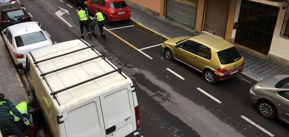 Cinco detenidos tras una persecución entre Ribarroja y Quart de Poblet