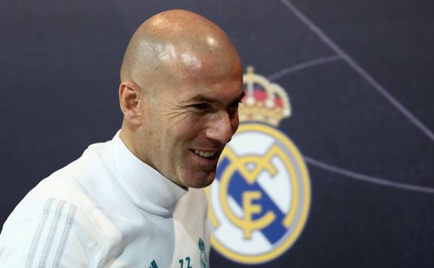 Zidane: «Estoy contento aquí y voy a pelear por estar siempre»