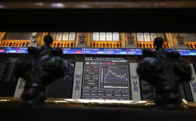 El Ibex-35, atrapado en los 9.800