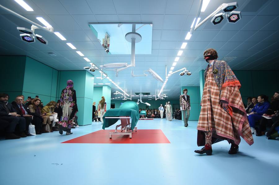 Fotos del desfile de Gucci en la Fashion Week de Milán 2018