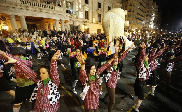 Calles cortadas y recorrido de la Cabalgata del Ninot 2018