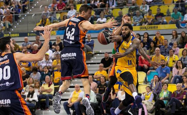 El Valencia Basket cae en la pista del Gran Canaria