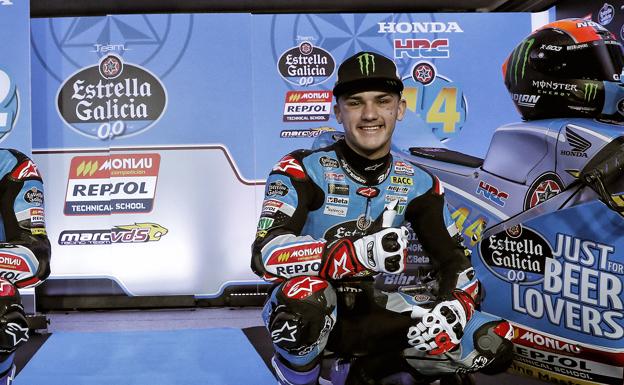 Arón Canet: «En Moto3 hay que ir poco a poco, escribir con buena letra»