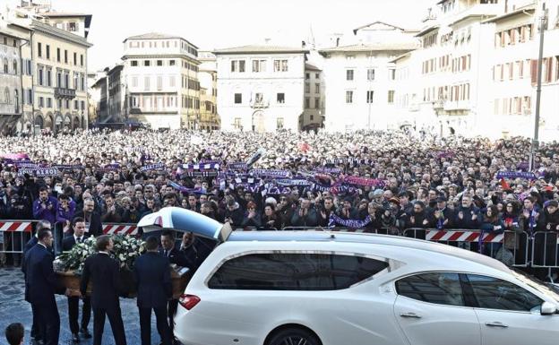 El último adiós a Astori