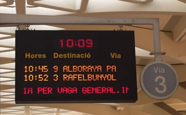 El metro colapsado y los hospitales funcionando como los domingos