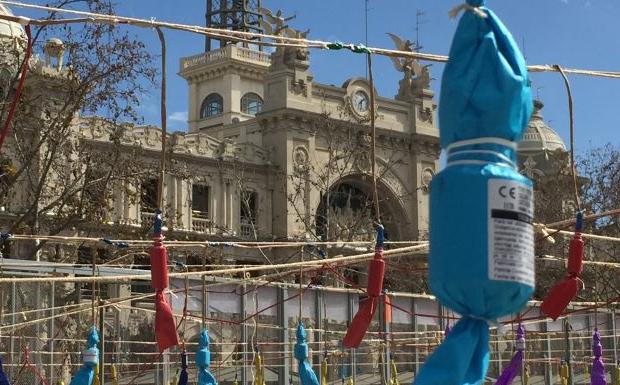 La mascletà murciana de hoy se disparará tras un minuto de silencio