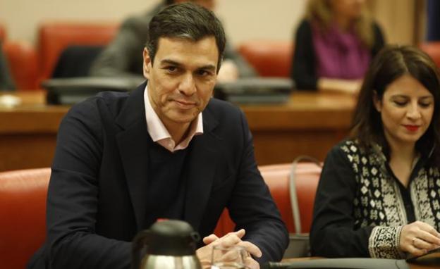 Pedro Sánchez cree que a Ciudadanos «se le cayó la careta» el 8M