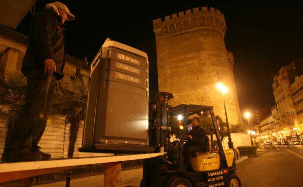 Dónde están todos los urinarios para las Fallas 2018