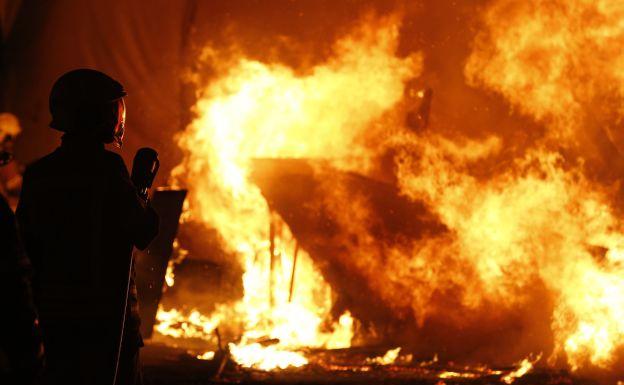 Todos los detalles de la cremà de la falla municipal de Valencia en las Fallas 2018