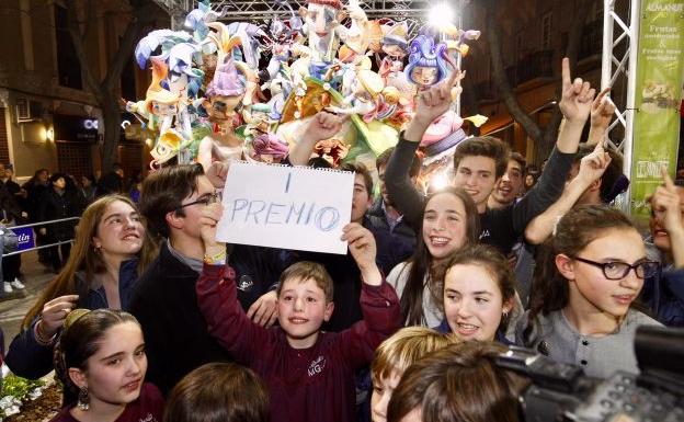 Primer premio de la sección Especial infantil de las Fallas 2018: Maestro Gozalbo - Conde Altea