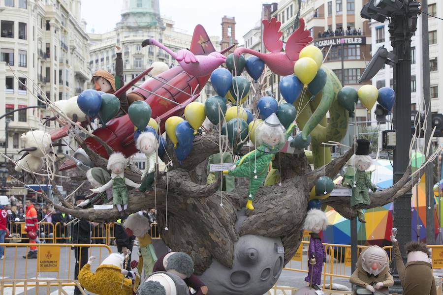 Así es la falla municipal infantil de las Fallas 2018