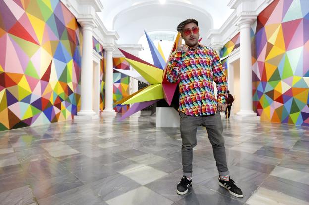 Okuda San Miguel: «Soy un pintor clásico con lenguaje digital»