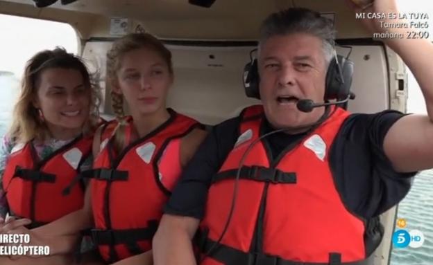 Francisco dedica a Valencia su salto desde el helicóptero de 'Supervivientes 2018'