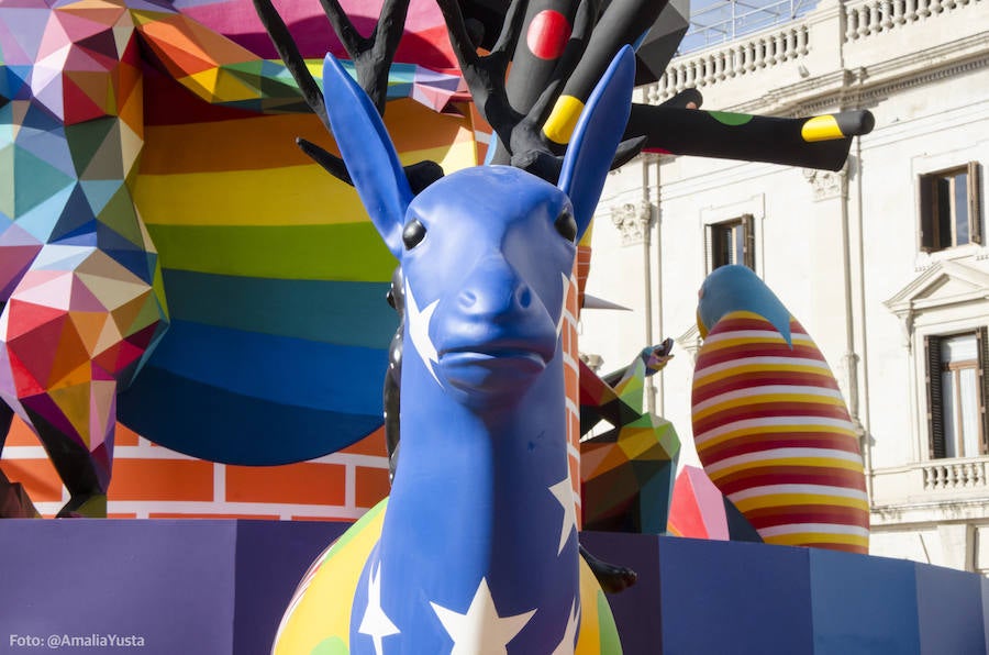 Falla municipal de las Fallas 2018 de Valencia