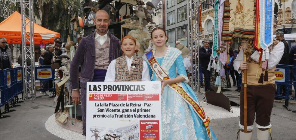 Reina-Paz y El Pilar reciben los premios a la tradición valenciana
