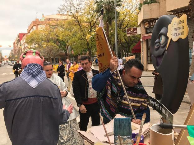 La falla más joven consigue un premio