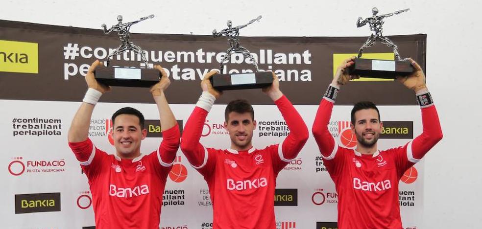 Pere Roc II, Jesús y Carlos, campeones de la Lliga de escala i corda