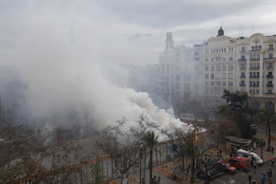 Mascletà del 19 de marzo de Reyes Martí en las Fallas 2018