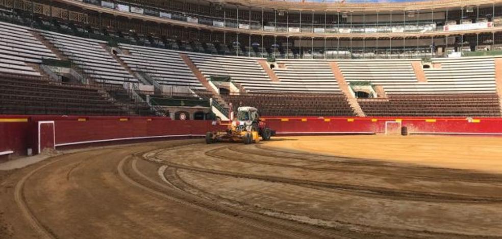 La plaza de toros cambia de tierra