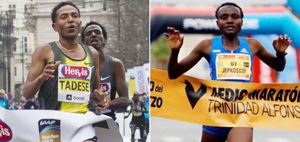 El récord mundial masculino y femenino del medio maratón