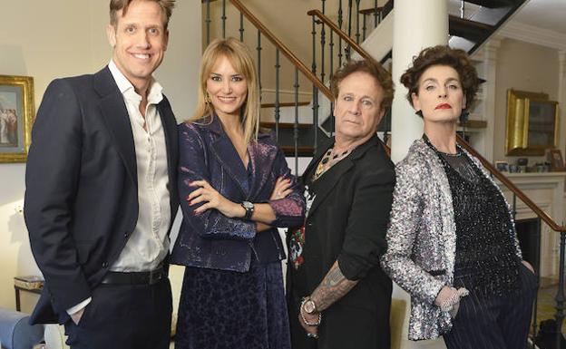 Óscar Martínez, Alba Carrillo, Fortu y Antonia Dell'atte, en la próxima entrega de 'Ven a cenar conmigo Gourmet Edition'