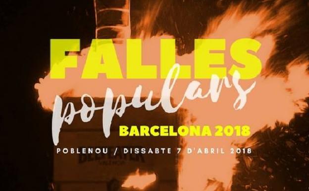 Fallas con aroma independentista en Barcelona