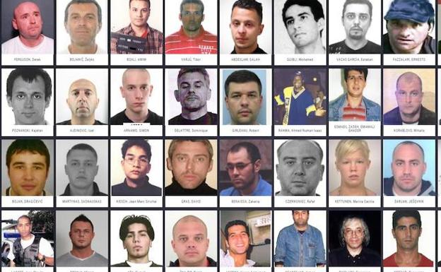 ¿Te suenan estas caras? Estos son los delincuentes más buscados de Europa