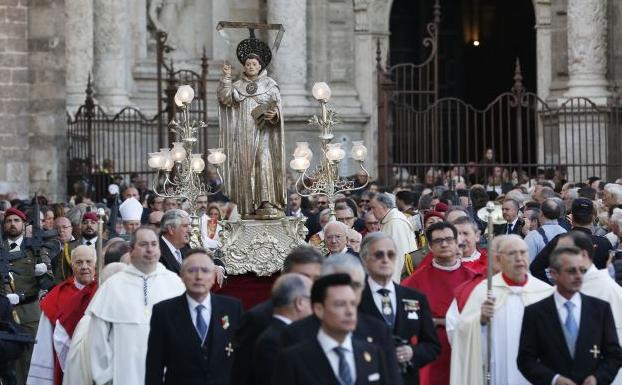 Programa de actos de San Vicente Ferrer en Valencia