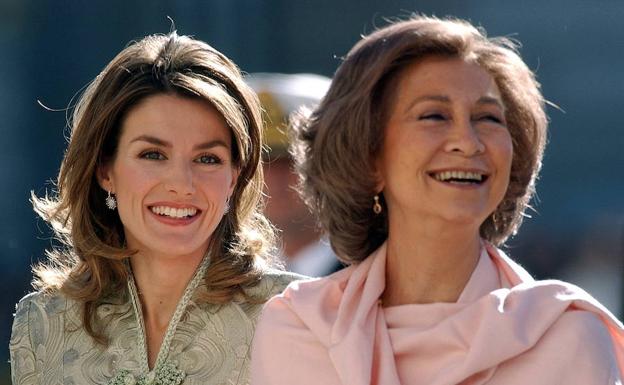 Letizia y Sofía: cuando el 'buen rollo' reinaba entre ellas