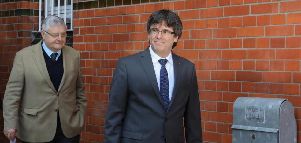 Puigdemont, en libertad: «Es una vergüenza para Europa tener presos políticos»