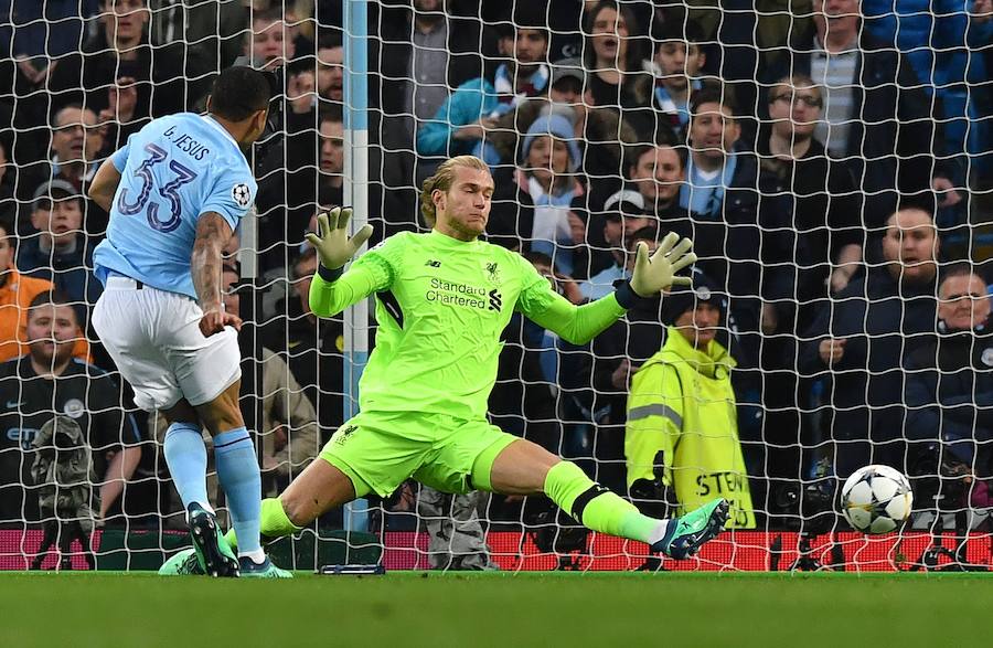 Las mejores imágenes del Manchester City-Liverpool